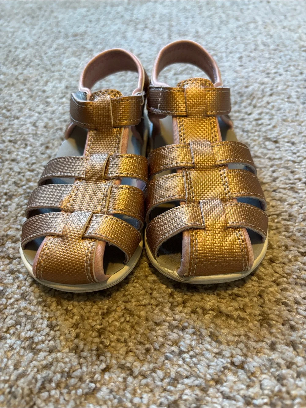 See Kai Run Rose Gold Sandals Size 10 | summer | outdoors | casual | play